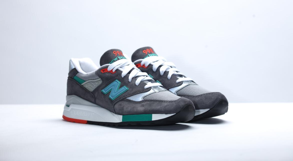 Grey New Balance 998 Blue Green New Balance M 998 CSRR